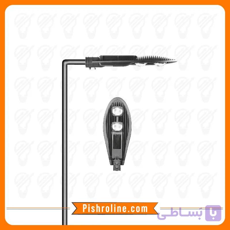 چراغ خیابانی 100 وات شعاع کد SH-7250