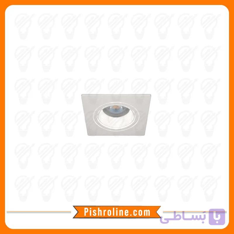 قاب هالوژن سقفى توکار شعاع کد SH-6001