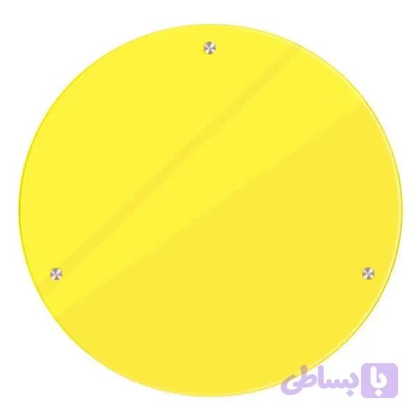 تخته وایت برد شیشه ای (گلس برد) لاکوبل مغناطیسی 70×70 سانتی‌متر