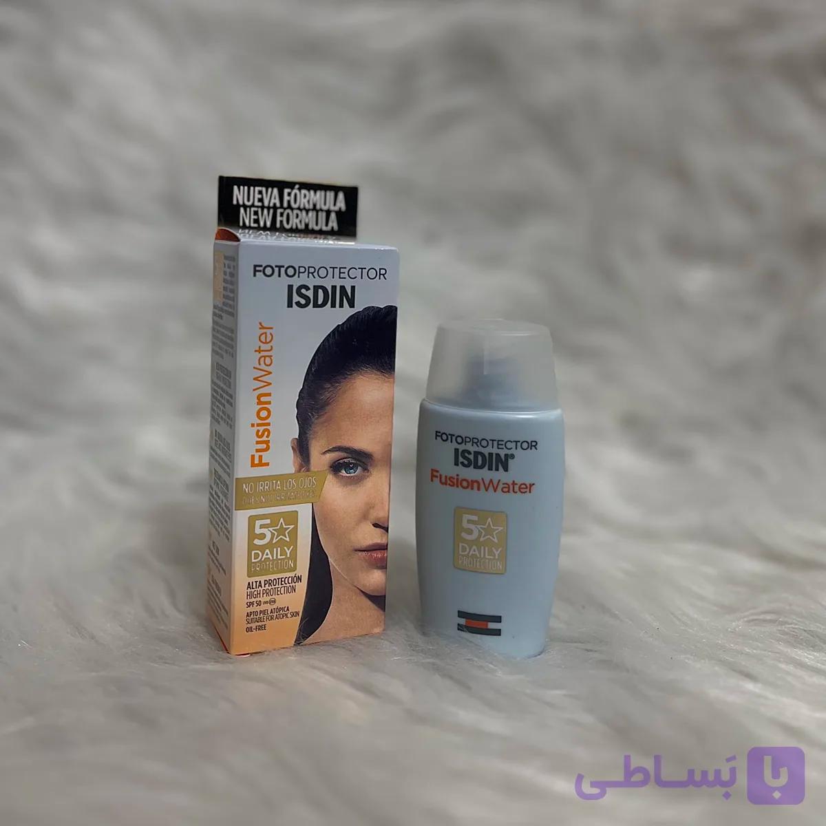 ضد آفتاب فیوژن واتر رنگ light ایزدین