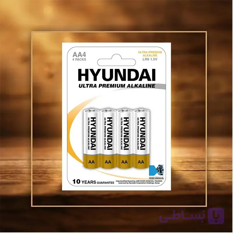 باتری قلمی آلکالاین 4 عددی هیوندای ultra