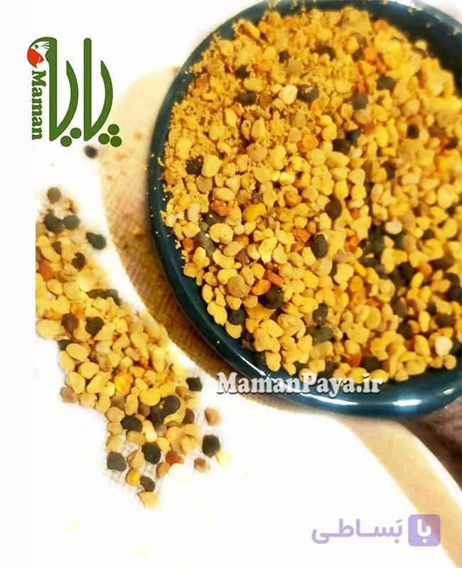 گرده گل مناسب انواع پرندگان زینتی و طوطی سانان