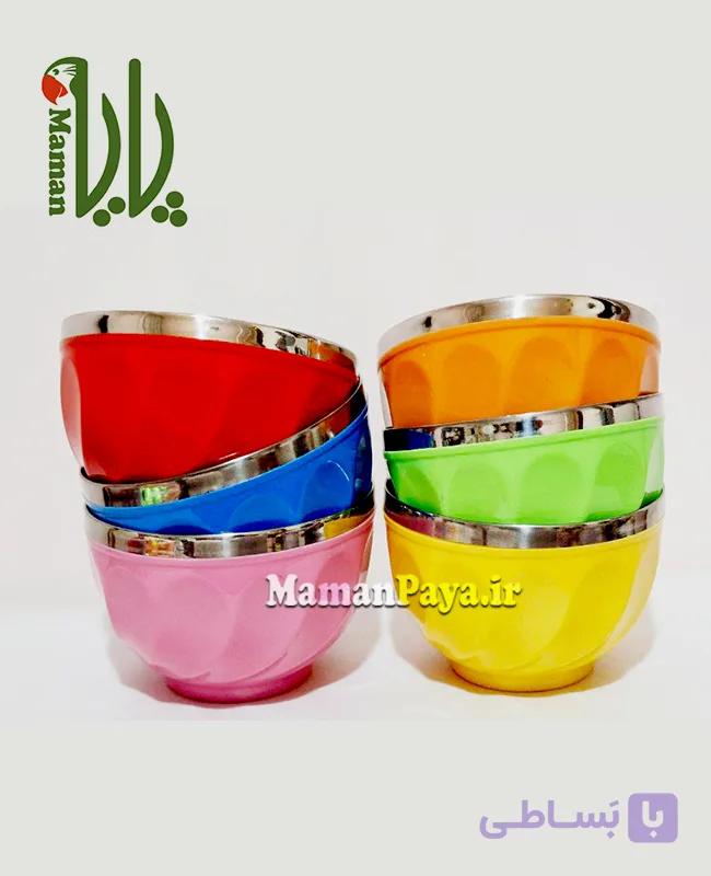 پیاله پلاستیک جداره استیل
