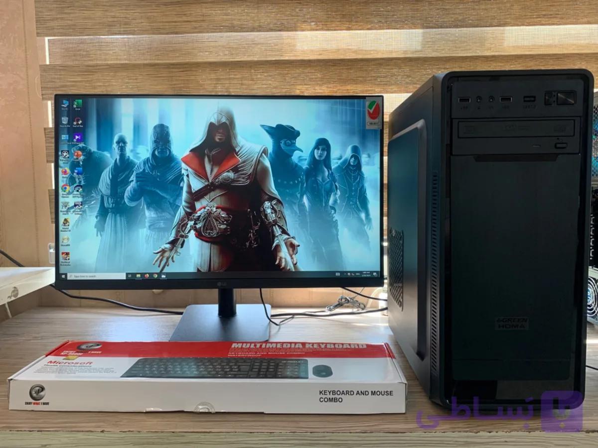 کامپیوتر کامل گیمینگ و طراحی Core i5 رم 16 گرافیک 8گیگ DDR5 کد X555 — تصویر 1