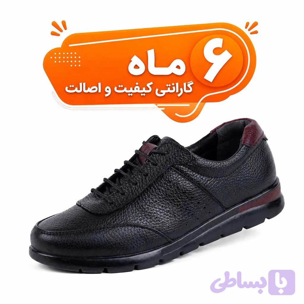 کفش چرم زنانه اسپرت مدل آنیتا – چرم طبیعی — تصویر 1