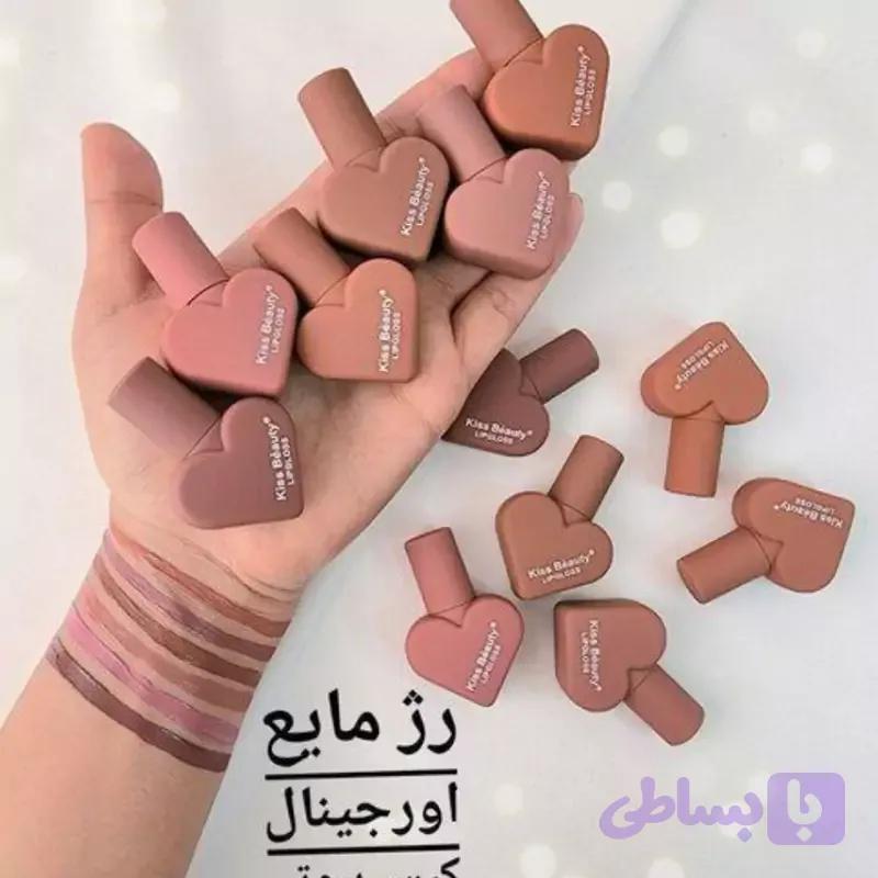 رژلب مایع قلبی کیس بیوتی