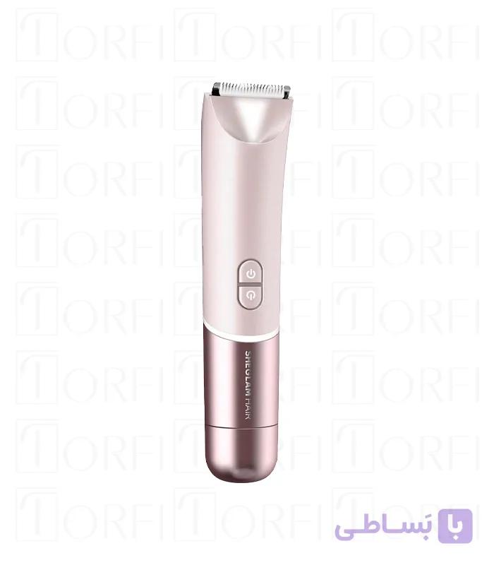 شیور دو سر شیگلم (SHEGLAM) مدل Smooth Moves | تریمر شارژی ضدآب برای بیکینی و صورت با چراغ LED — تصویر 1