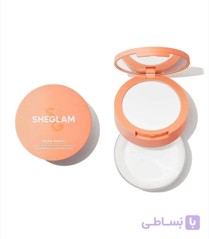 پودر فیکس شیگلم مدل Baked Glow – رنگ Translucent | بافت بسیار نرم و درخشان — تصویر 1