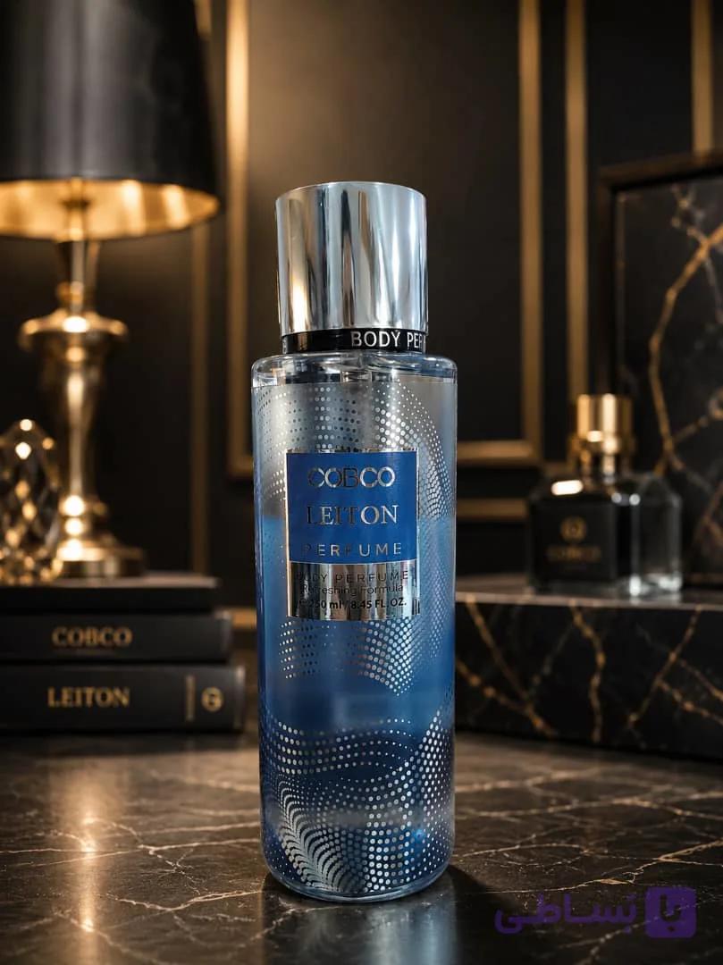 بادی اسپلش مدل Leiton برند COBCO – حجم ۲۵۰ میلی‌لیتر | رایحه آزاد سبک و مطبوع