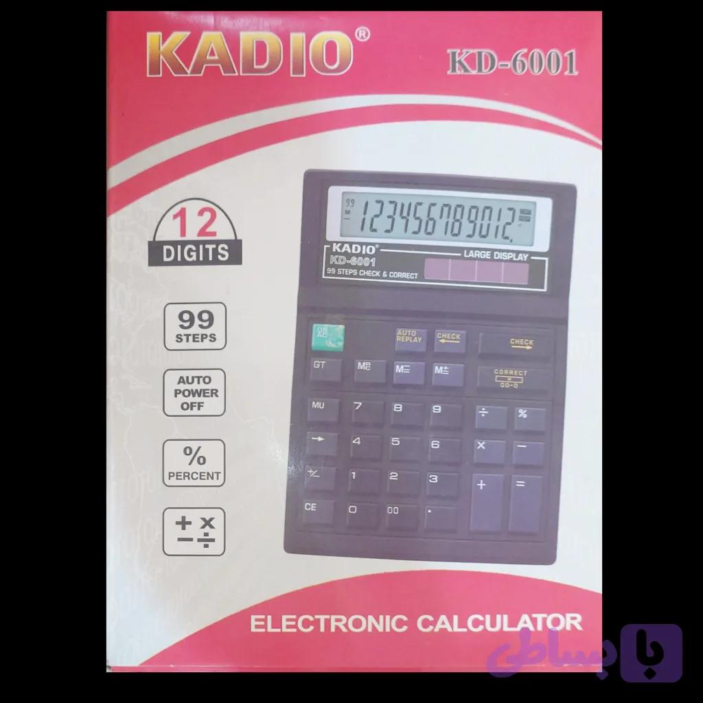 ماشین حساب رومیزی KADIO مدل KD_6001 — تصویر 1