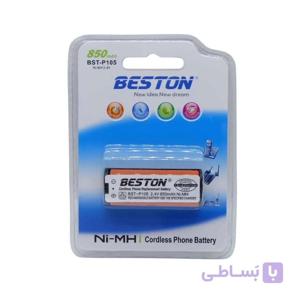 باتری تلفن بیسیم P105 برند BESTON — تصویر 1