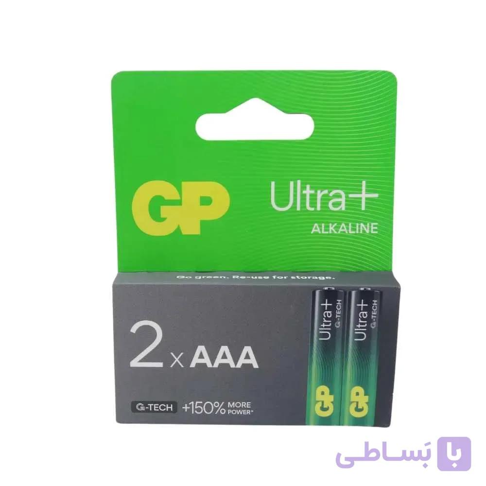 باتری نیم قلم آلکالاین مدل +ULTRA برند جی پی GP اورجینال — تصویر 1