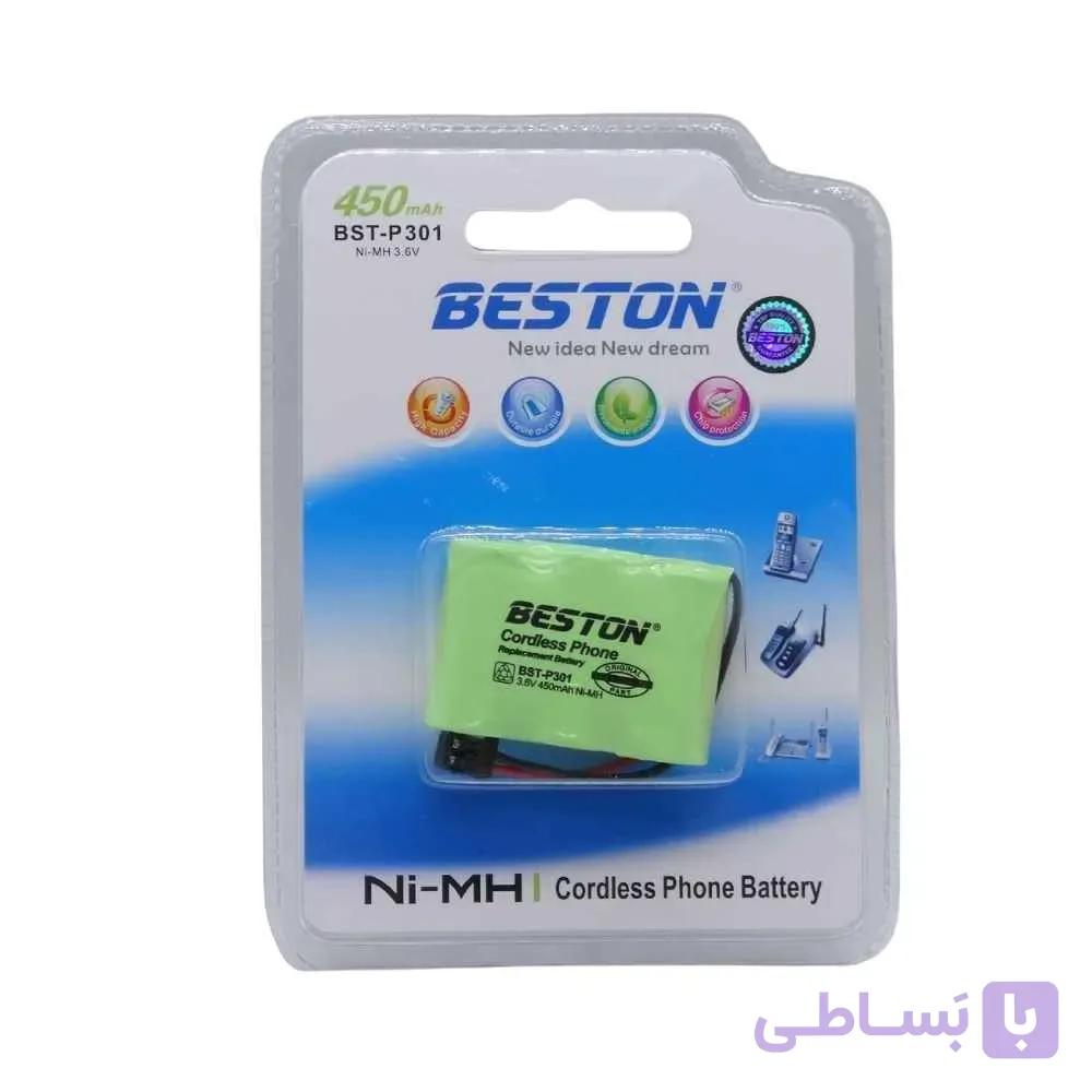 باتری تلفن پاناسونیک P301 مارک BESTON ظرفیت 450mAH — تصویر 1