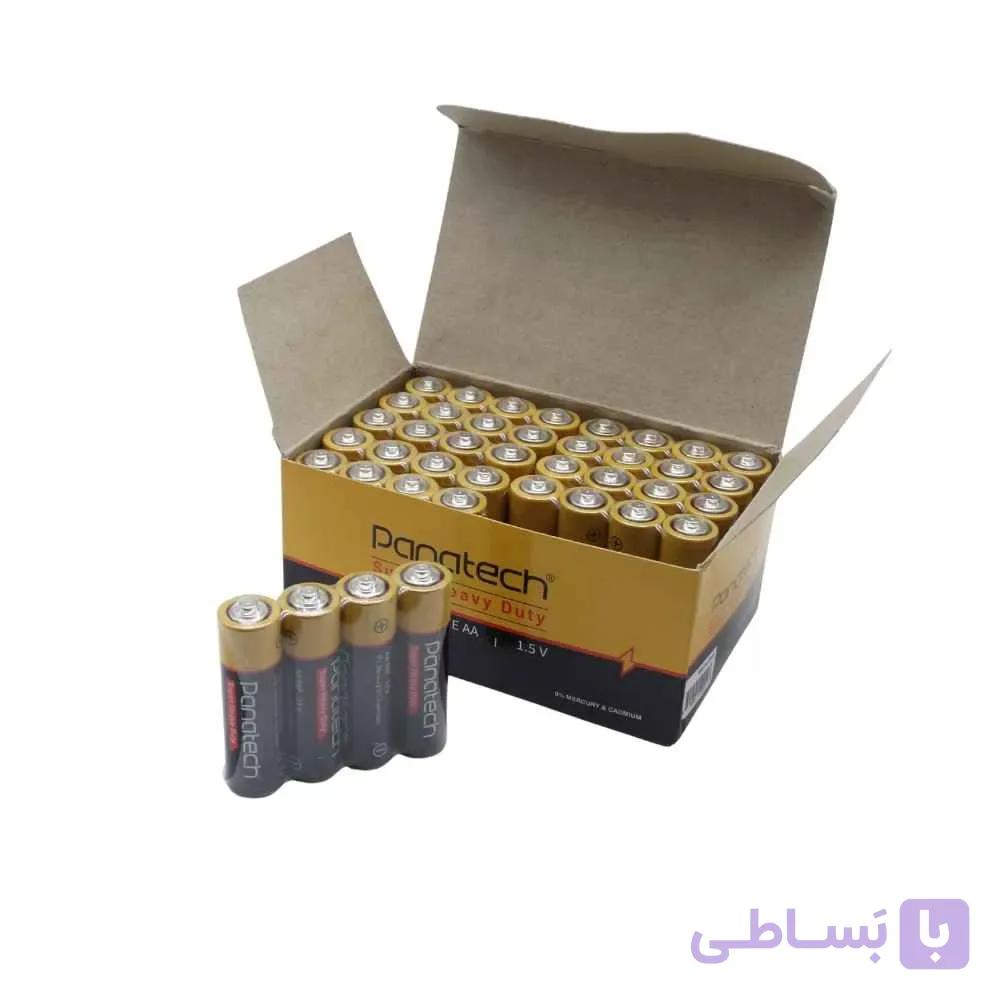 باتری قلم AA مارک پاناتک بسته 40 عددی — تصویر 1