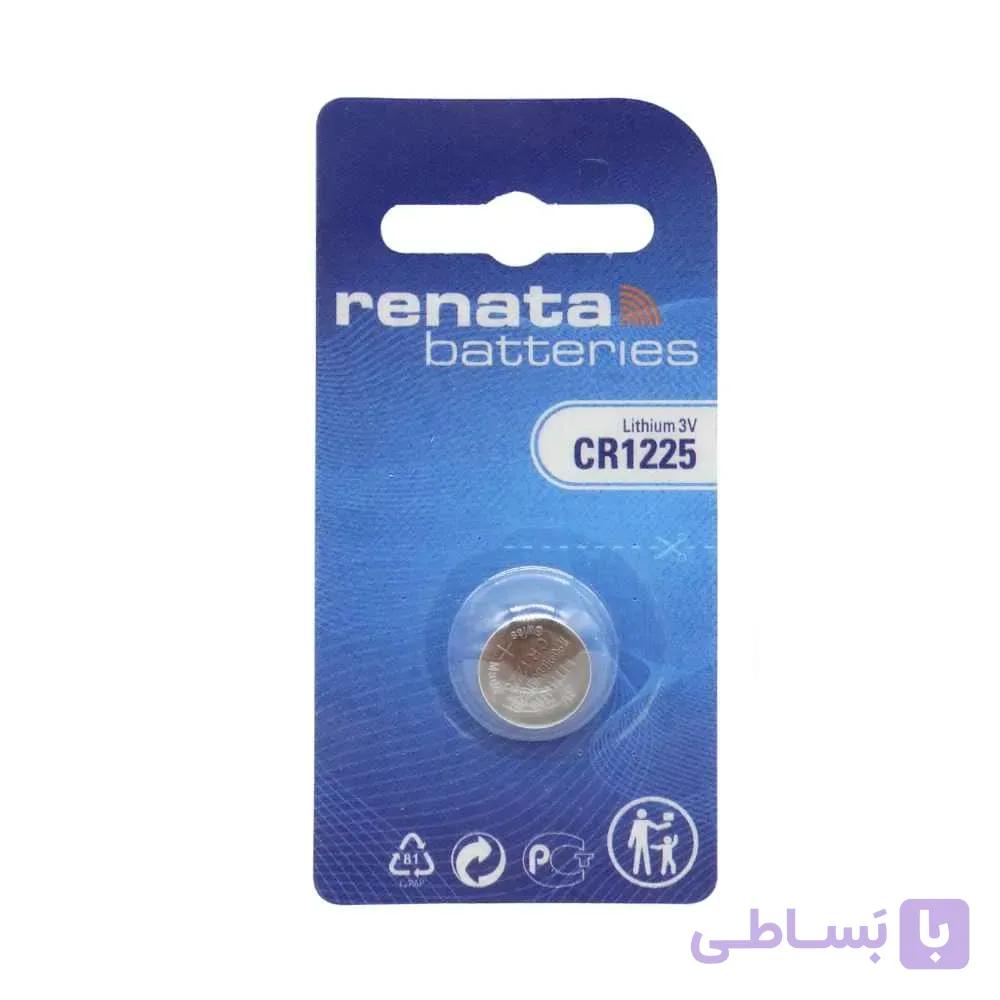 باتری سکه ای CR1225 برند رناتا RENATA — تصویر 1
