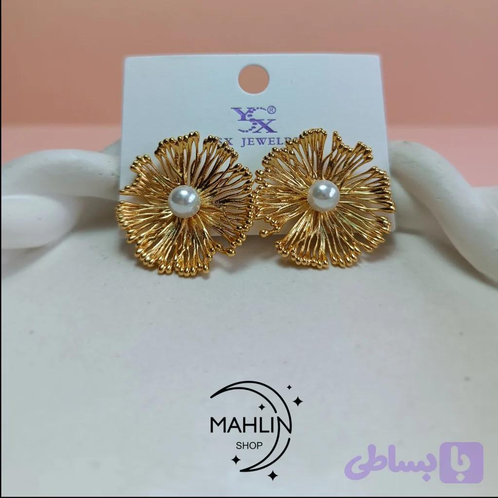 گوشواره میخی مرواریدی