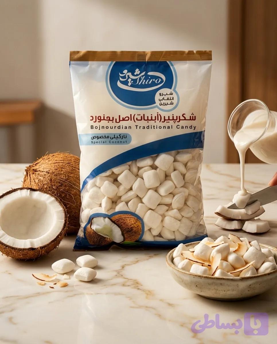 آبنبات نارگیلی شیرو