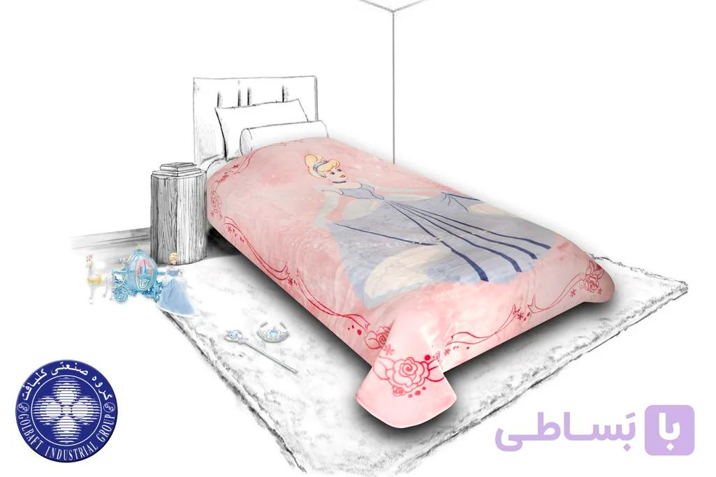 پتوی گلبافت طرح سیندرلا – یک نفره — تصویر 1