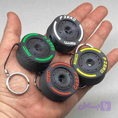 سرکلیدی لاستیک فرمول یک — تصویر 1