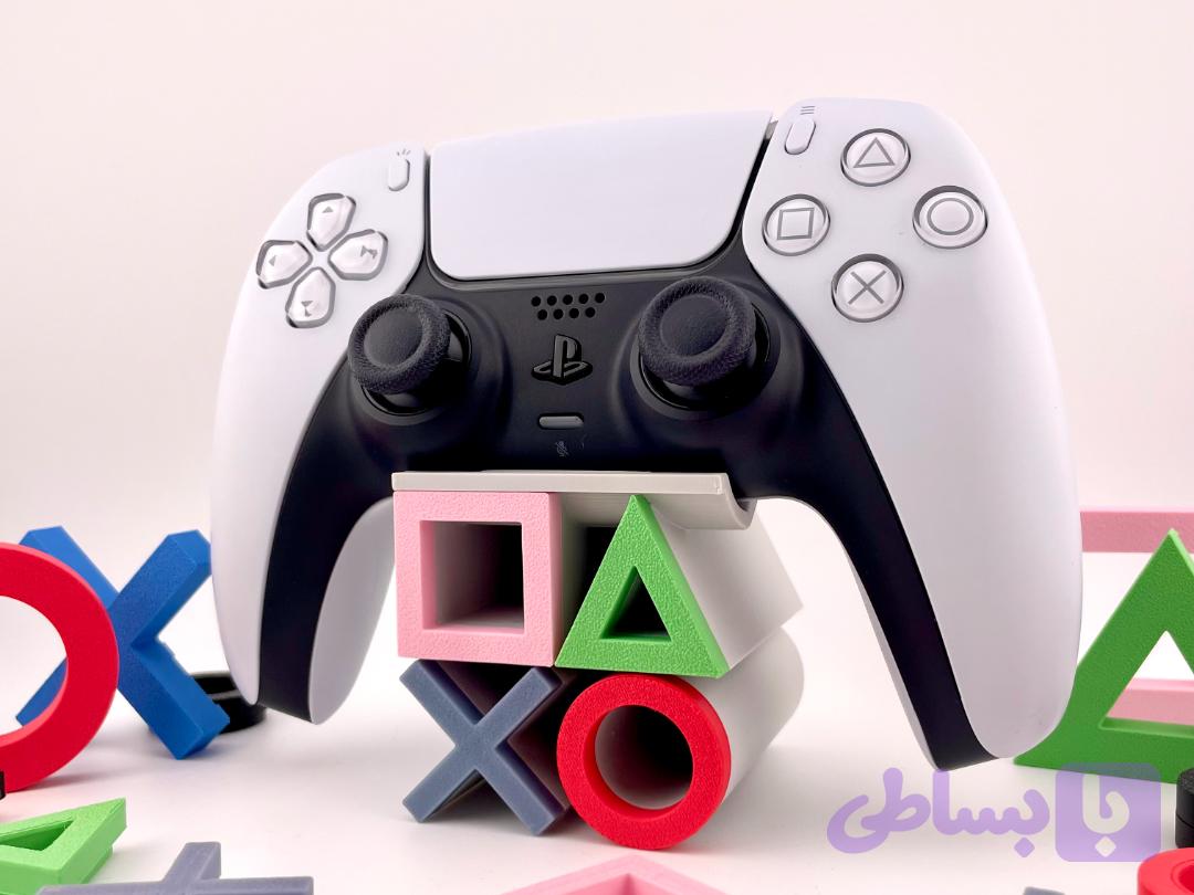 هولدر دسته ps5.ps4 طرح ۴ دکمه کسسوری