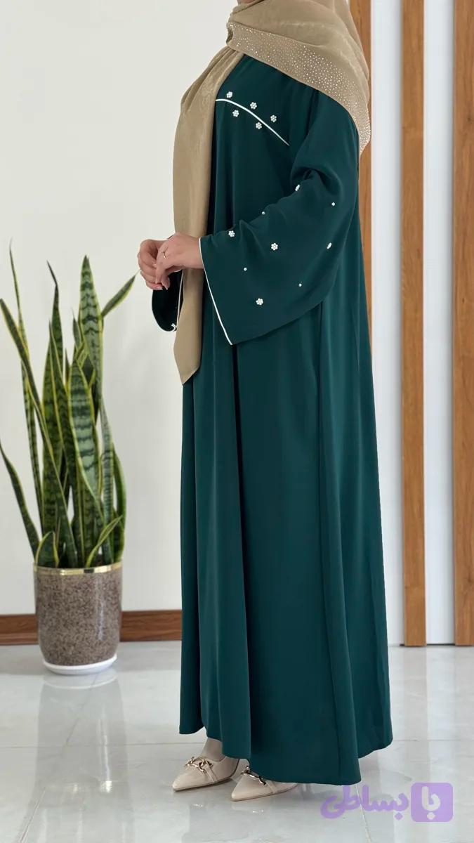 عبامروارید رنگ سبز