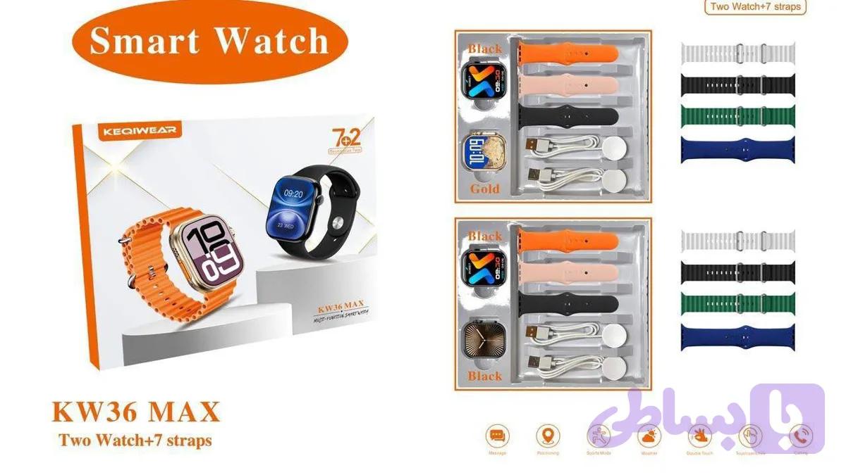 ساعت هوشمند KW36 MAX — تصویر 1