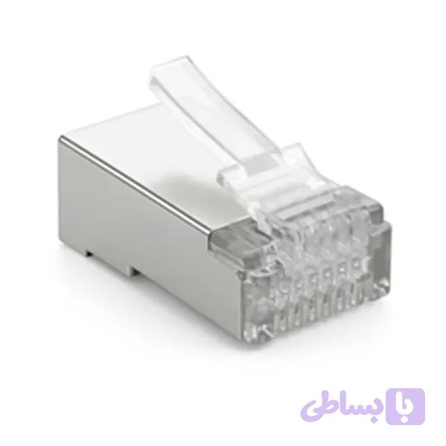 سوکت شبکه CAT6 فلزی | اتصال مطمئن و حرفه‌ای کابل شبکه — تصویر 1