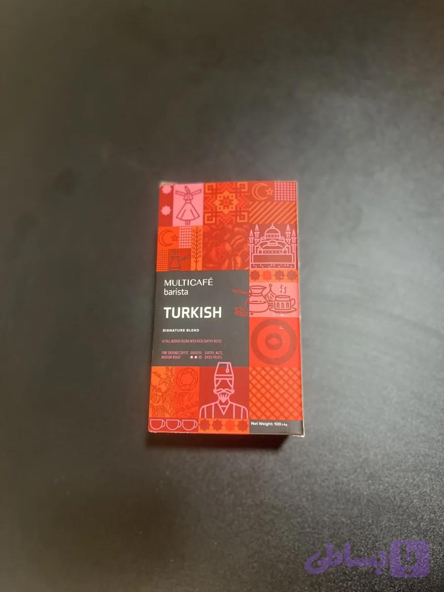 قهوه ترک باریستا مولتی کافه 100گرمی — تصویر 1
