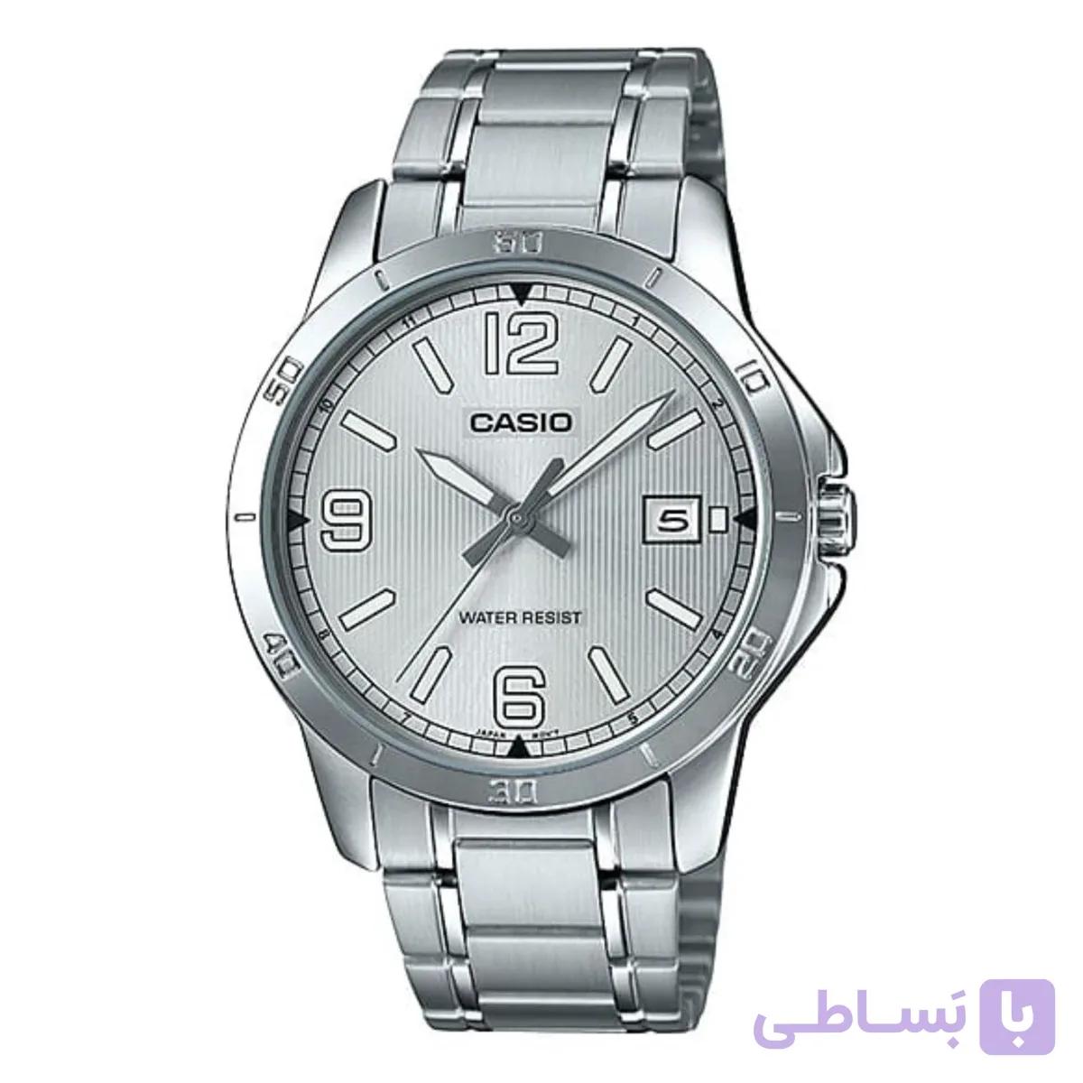 ساعت مچی مردانه کاسیو مدل MTP-V004D-7B2UDF با بند استیل