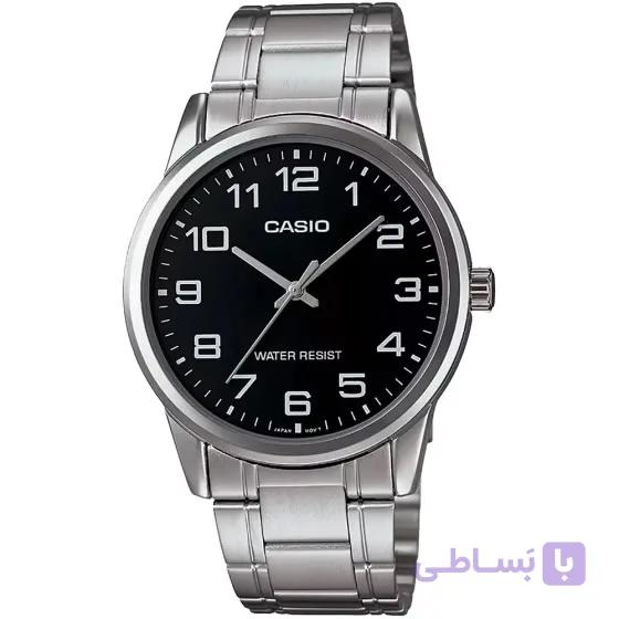 ساعت مچی مردانه کاسیو مدل MTP-V001D-1BUDF با بند استیل ضد آب