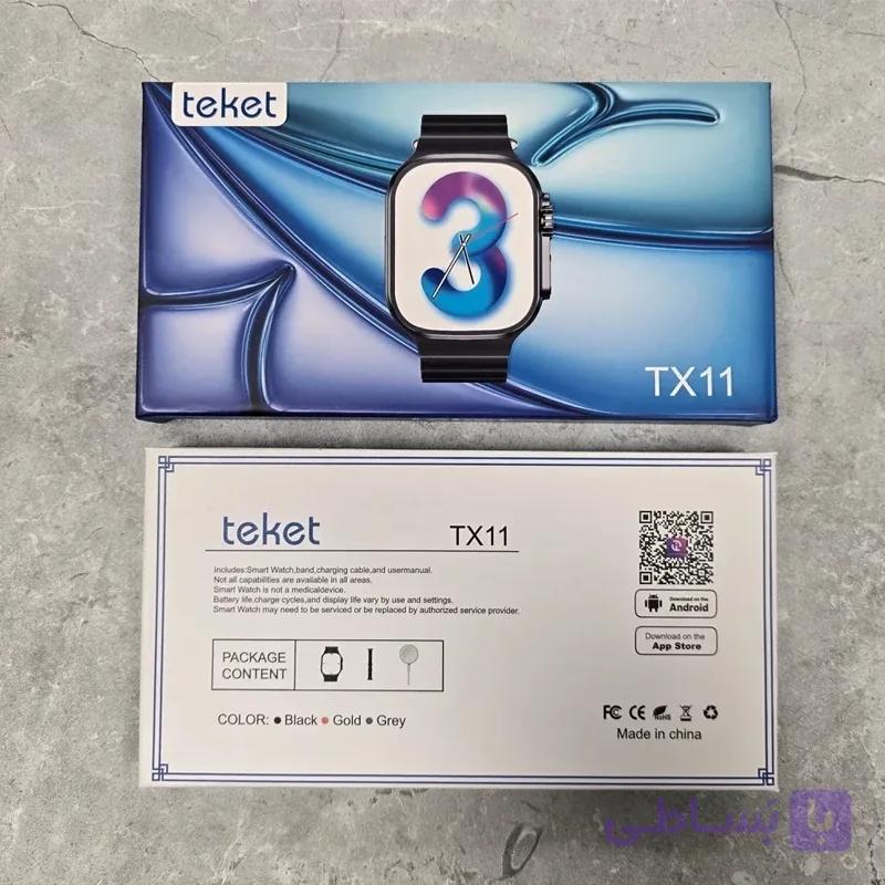 ساعت هوشمند اولترا مدل TX11 رنگ‌مشکی