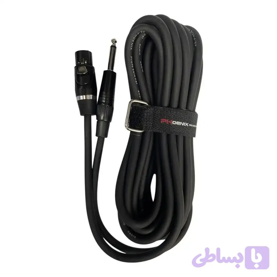 کابل رابط میکروفون فونیکس ۵ متری مدل PH-5M — تصویر 1