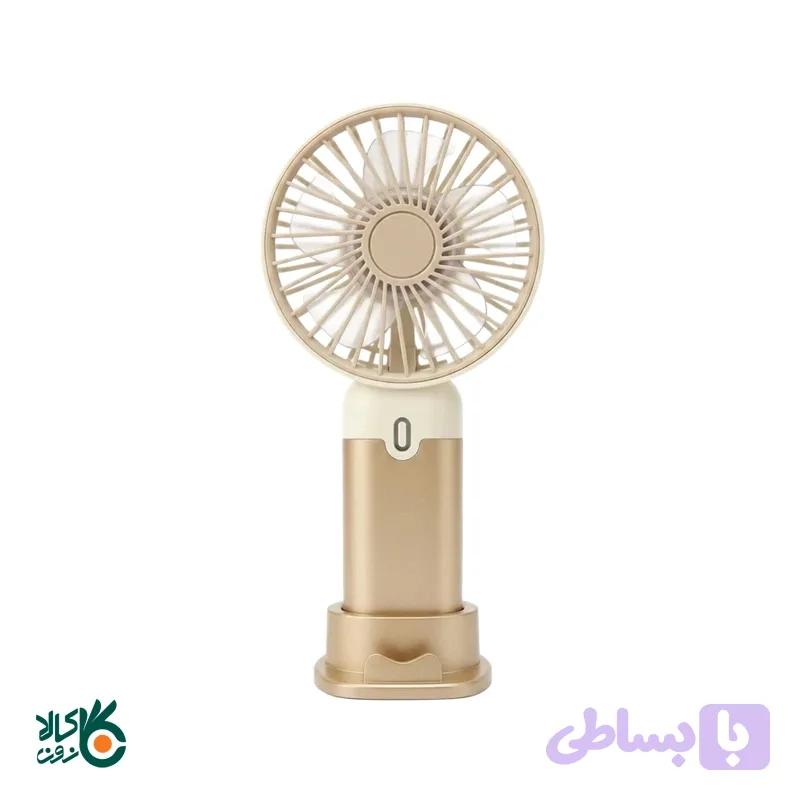 پنکه شارژی و رومیزی مدل Mini Fan ظرفیت 300 میلی آمپر ساعت