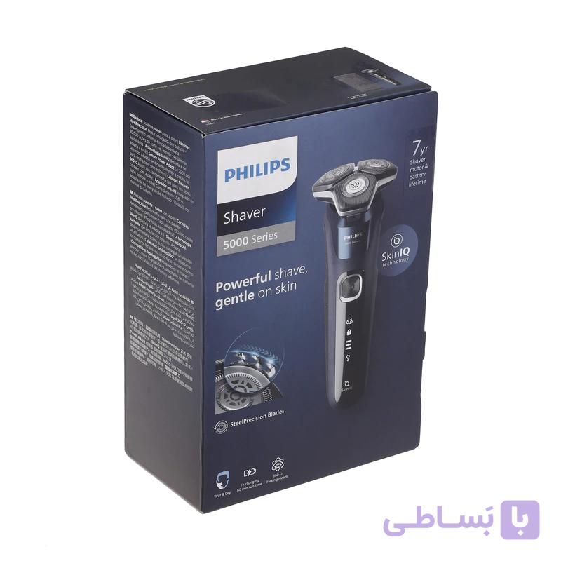 ماشین اصلاح فیلیپس مدل S5885 با تکنولوژی برش چرخشی و ضد آب — تصویر 1