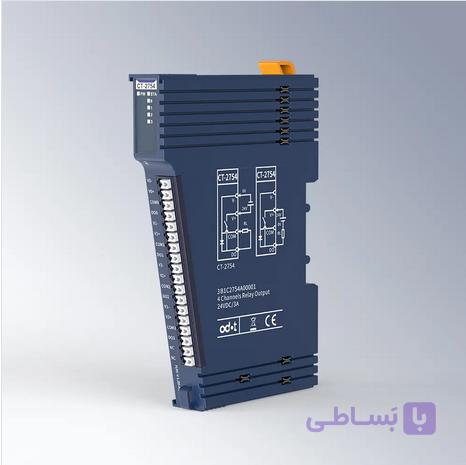 ماژول رله خروجی ODOT CT-2754 با ۴ کانال و دیود RC (RC Flyback Diode) و ایزولاسیون کانال