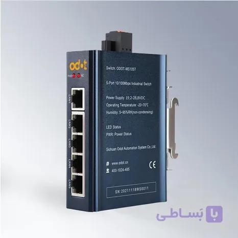 اترنت سوئیچ 5 پورت صنعتی ODOT MS105T