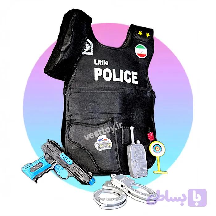 پک کامل جلیقه پلیس