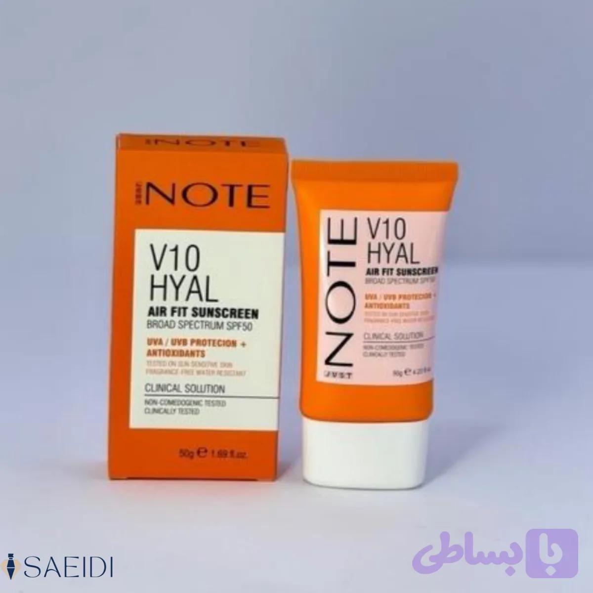 ضد آفتاب نوت NOTE مدل V10 HAYAL — تصویر 1