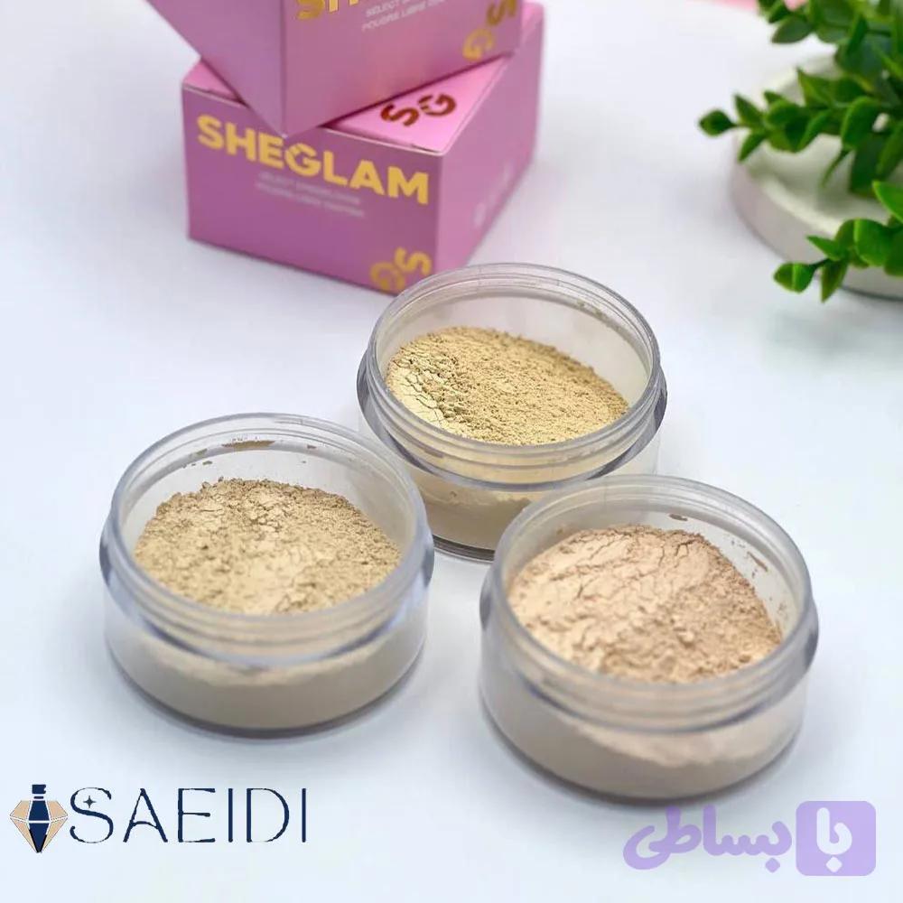 پودر فیکس رنگی صورت — تصویر 1