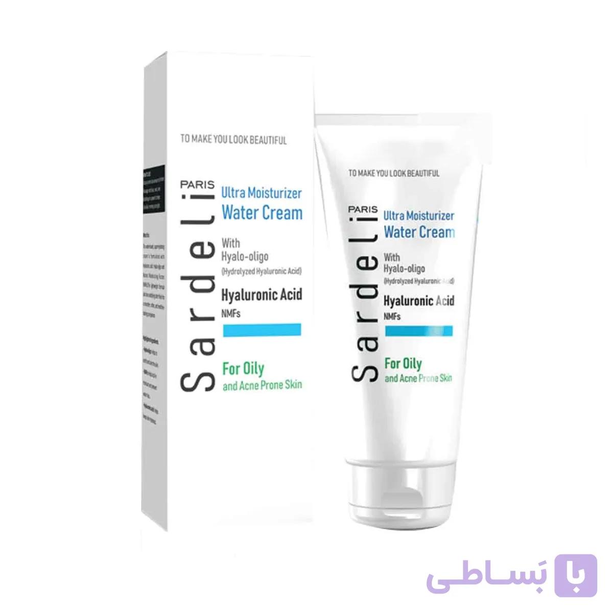 کرم آبرسان ضدجوش پوست چرب ساردلی حجم 75 میلی لیتر