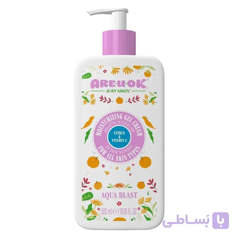 ژل آبرسان آر یو اوکی مدل Citrus And Vitamin C حجم 500 میلی‌لیتر