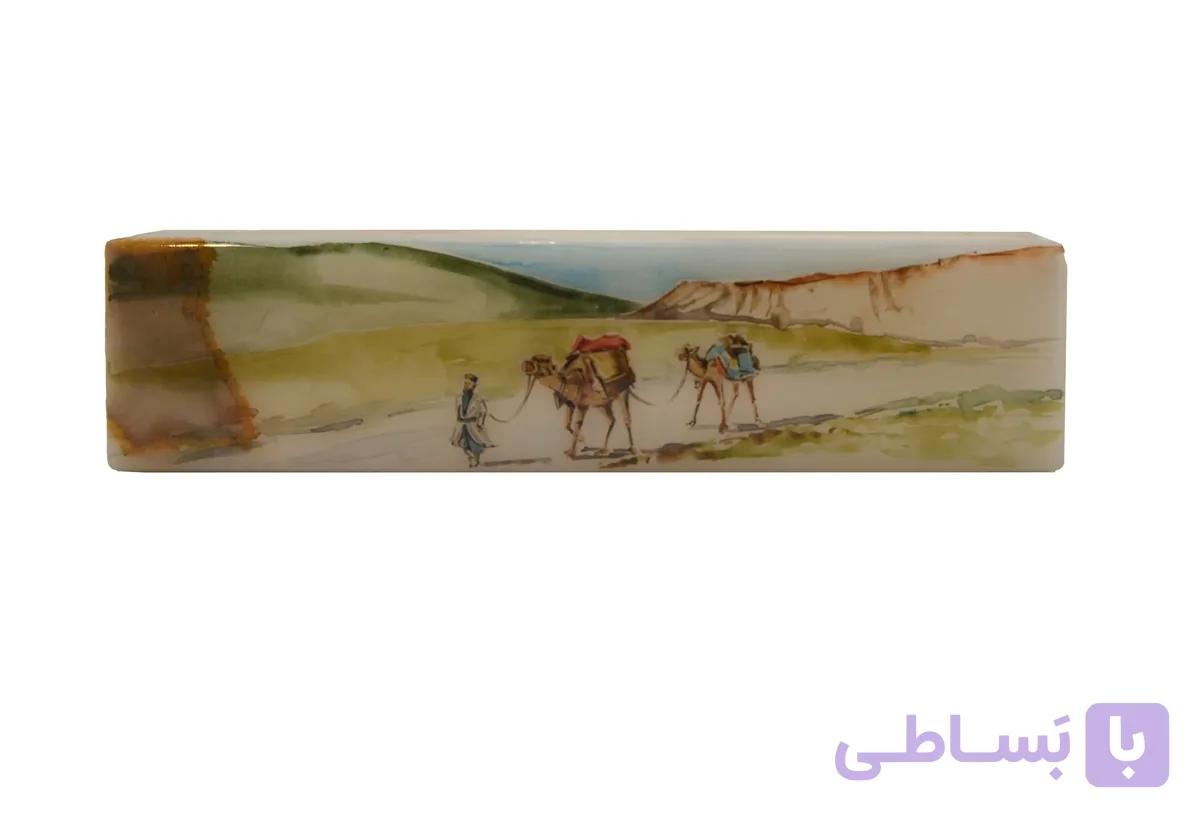 جعبه نقاشی سنگ طرح کاروان — تصویر 1