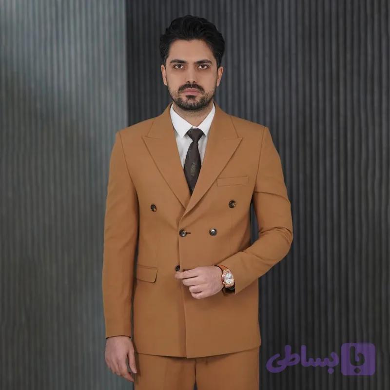 کت شلوار دبل برست — تصویر 1
