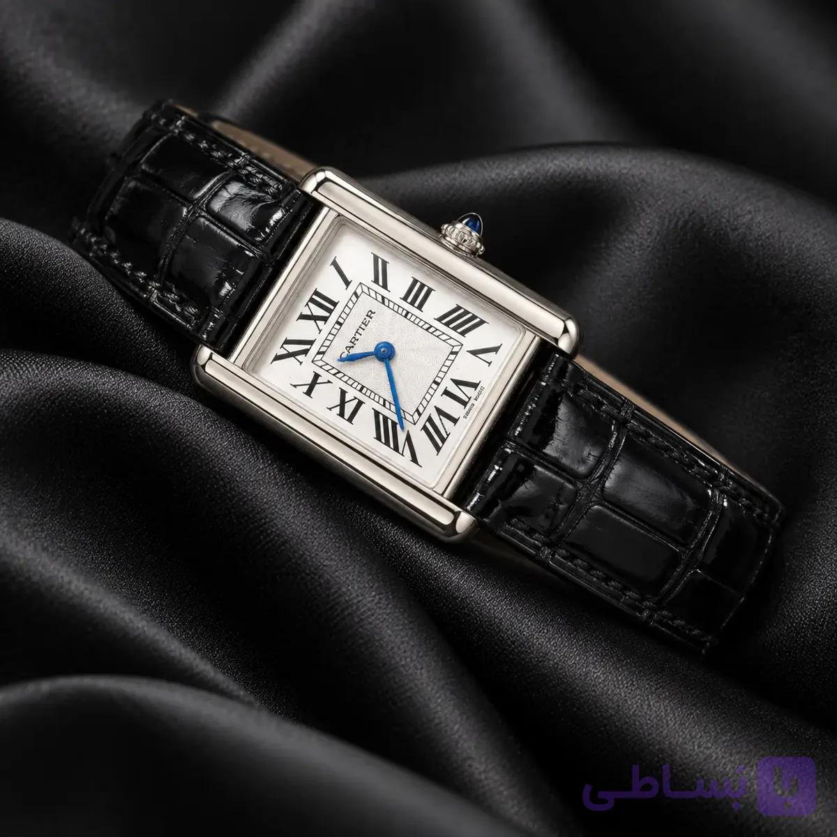 ساعت زنانه و مردانه Cartier-Tank — تصویر 1