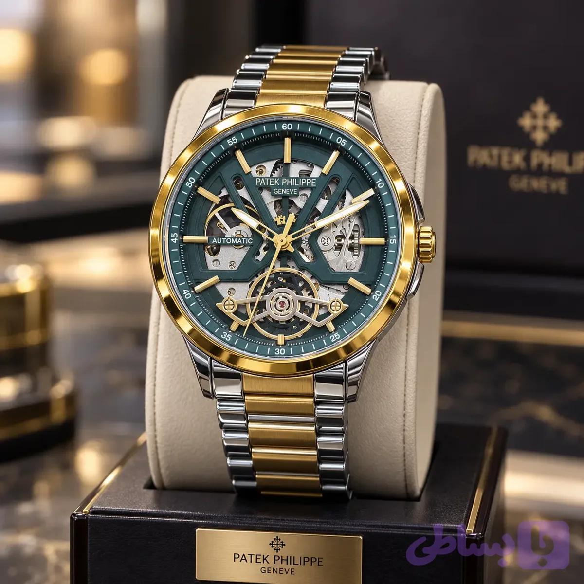 ساعت مردانه patek philippe (کد QLEG8) — تصویر 1