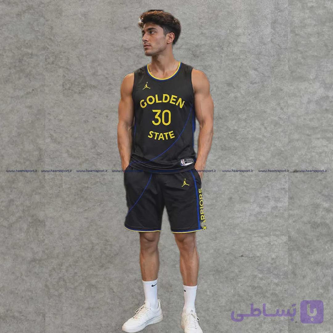 ست بسکتبالی اورجینال تایلندی GOLDEN STATES — تصویر 1