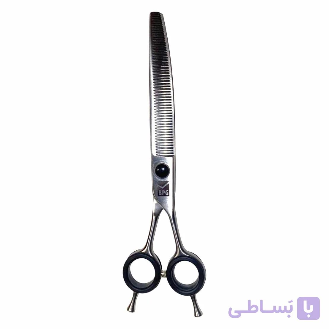 قیچی پیتاژ منحنی “7.5 برند BPG ساخت  ژاپن کد 111 — تصویر 1