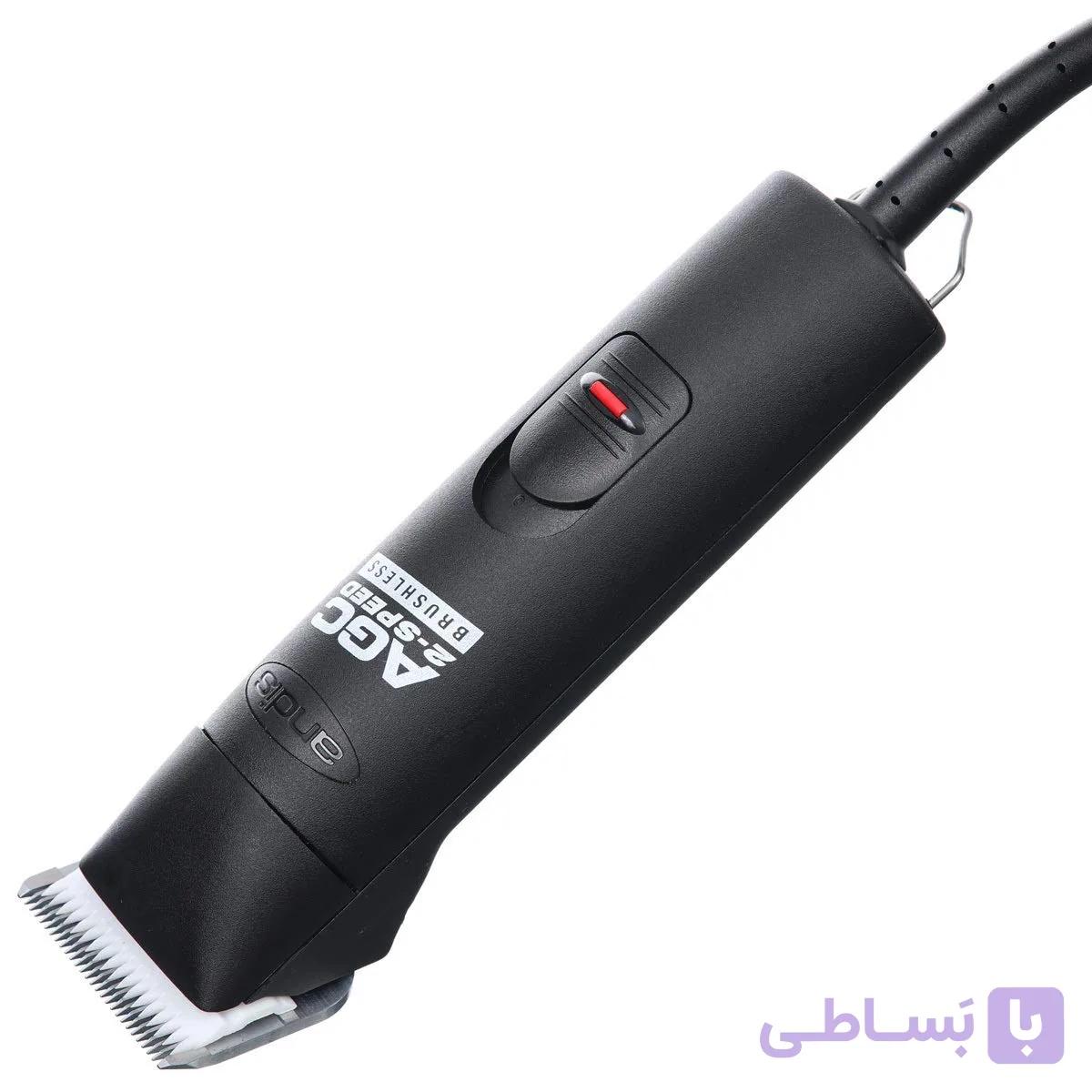 ماشین اصلاح حیوانات اندیس با 18 ماه گارانتی شرکتی باربد پت گستر AGC brushless 2 speeds کد 368 — تصویر 1