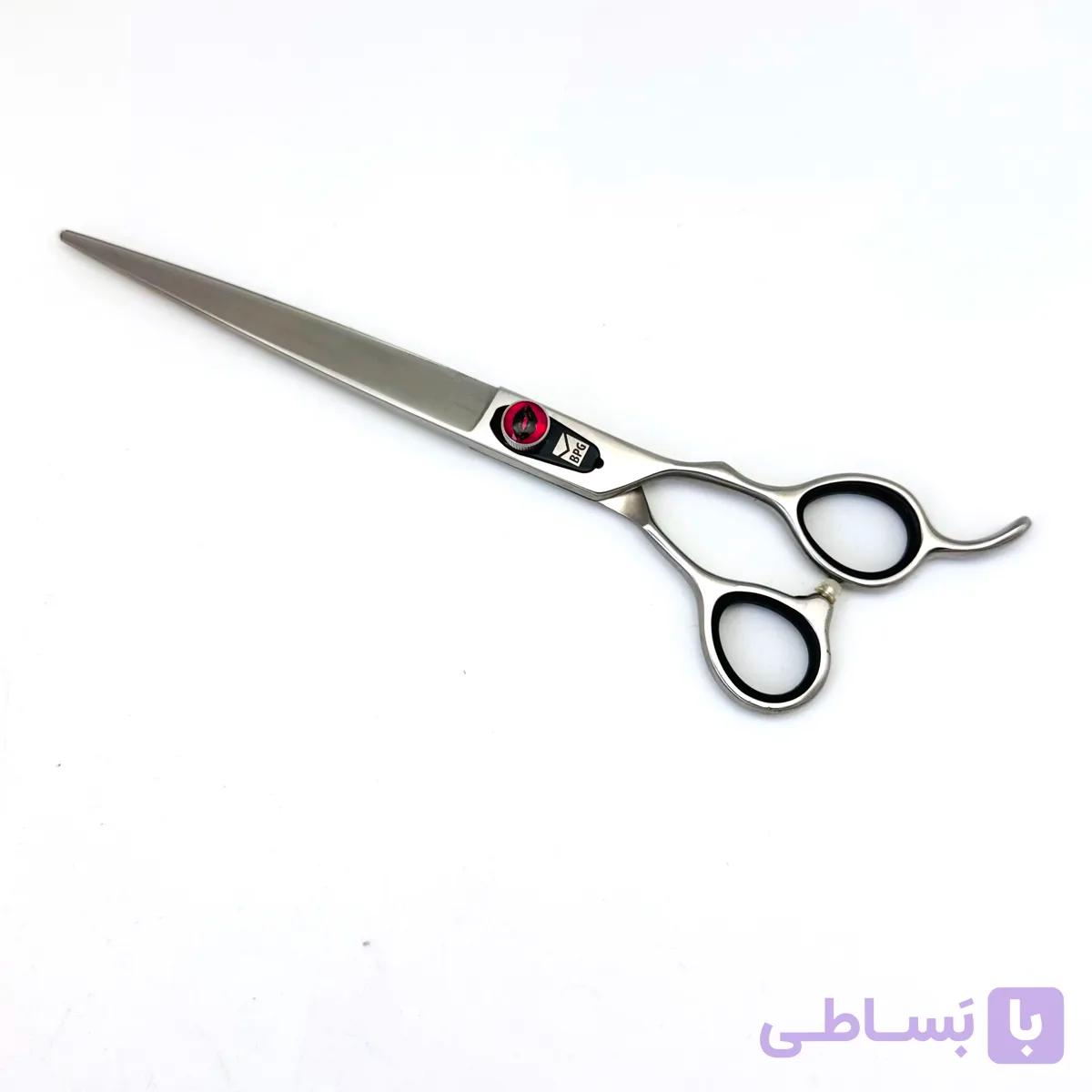 قیچی صاف کات “7.5 برند باربد پت گستر ساخت ژاپن کد 81 — تصویر 1