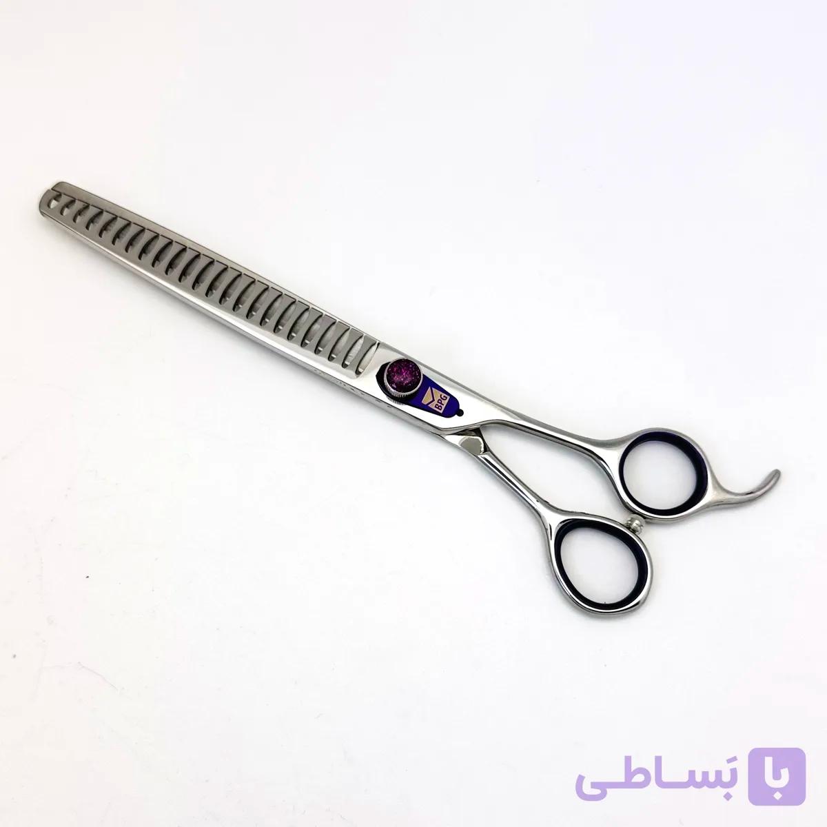قیچی چانکر صاف ۷.۵ اینچ برند انحصاری باربد پت گستر ساخت ژاپن کد 81 — تصویر 1